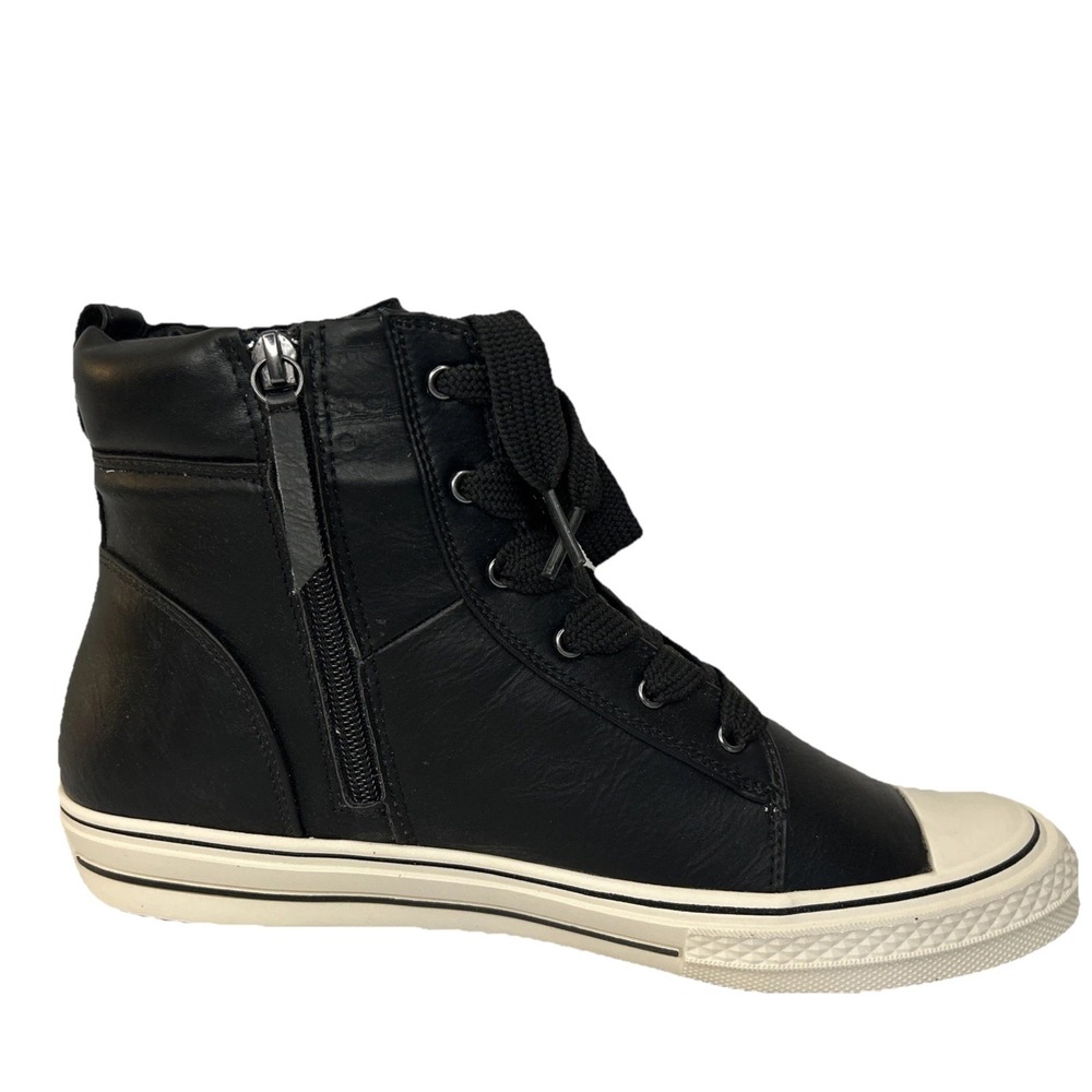 Yellow Box Women's Valter High‎ Top Sneaker, Size 11 M Black NEW